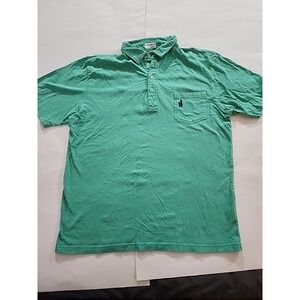 Johnnie‎ O West Coast Prep Short Sleeve Pock Polo Shirt Mens Sx Lg Green